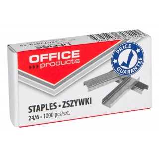 Скоби для степлера №24/6, 1000 шт. OFFICE PRODUCTS